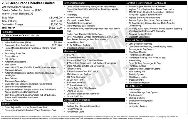 2023 Jeep Grand Cherokee Limited 4x4