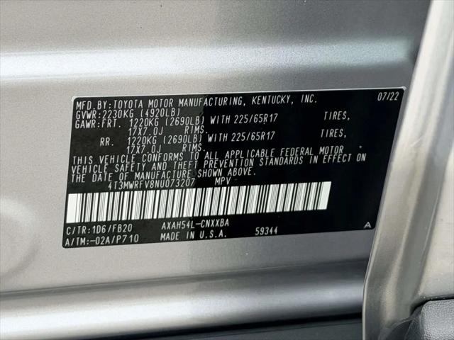 2022 Toyota RAV4 Hybrid LE