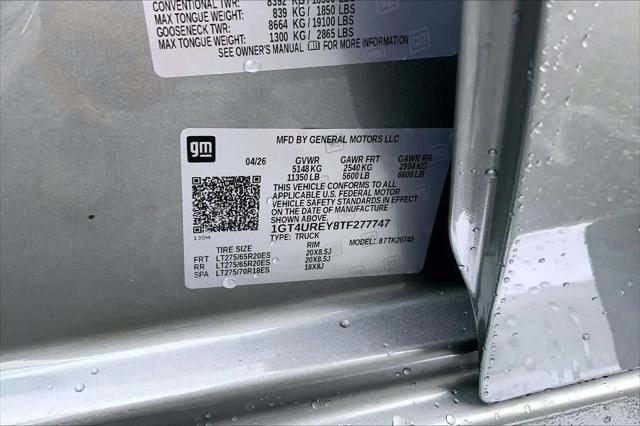 2026 GMC Sierra 2500HD Crew Cab, Standard Bed, Denali, 4WD