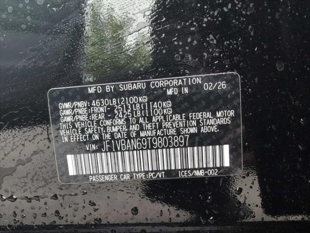 2026 Subaru WRX Limited