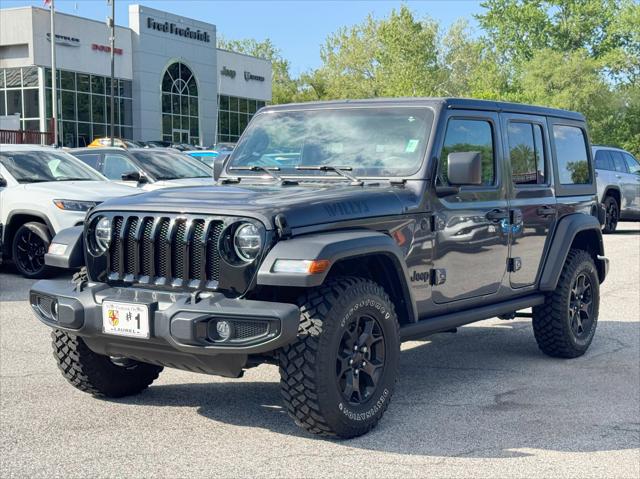 2022 Jeep Wrangler Unlimited Willys 4x4 for sale in Laurel, MD
