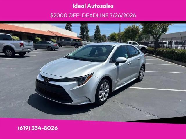 2026 Toyota Corolla LE for sale in El Cajon, CA