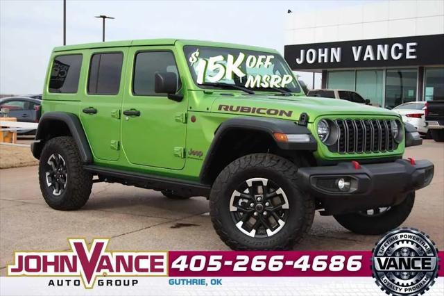 2025 Jeep Wrangler 4-Door Rubicon 4x4 for sale in Guthrie, OK