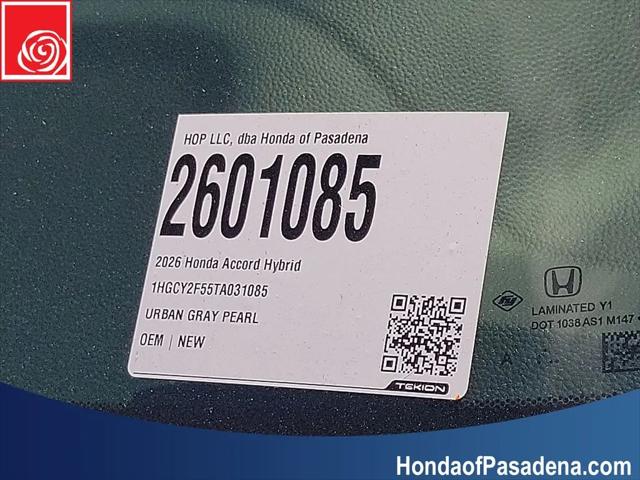 2026 Honda Accord Sedan Sport