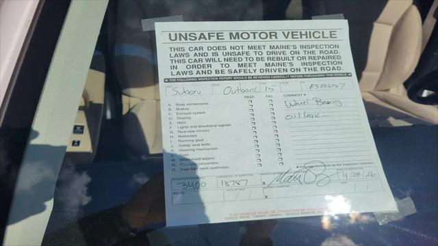2015 Subaru Outback 2.5i Premium