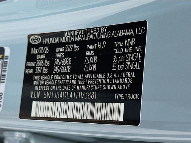 2026 Hyundai Santa Cruz SEL