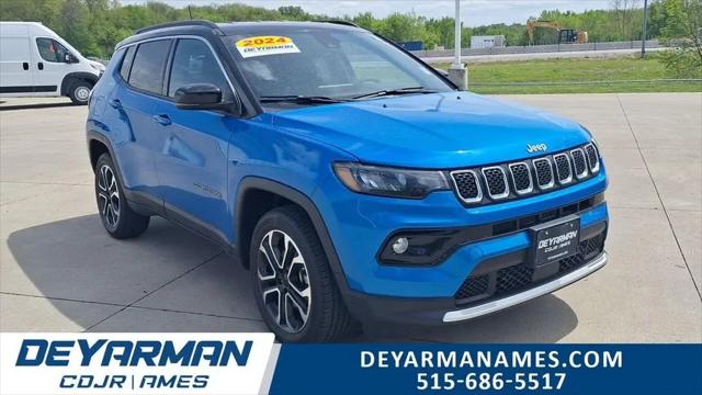 2024 Jeep Compass Limited 4x4 for sale in Ames, IA