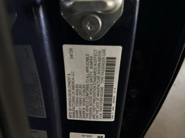 2026 Honda Accord Sedan EX-L