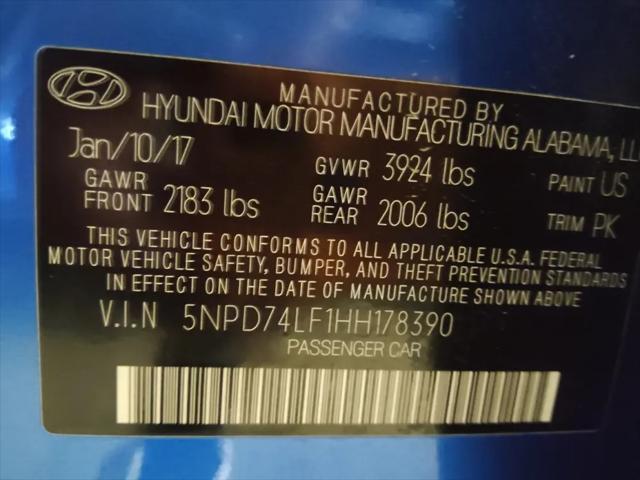 2017 Hyundai Elantra SE