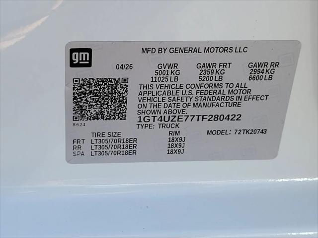 2026 GMC Sierra 2500HD Crew Cab, Standard Bed, AT4X, 4WD
