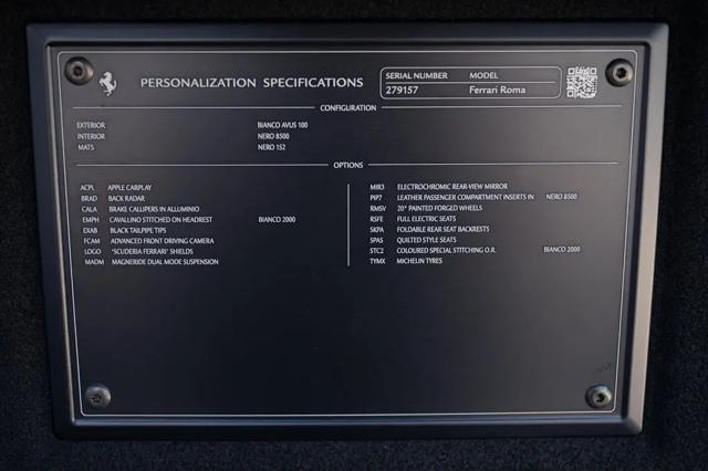 2022 Ferrari Roma Standard