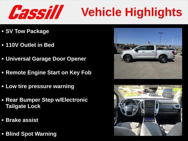 2020 Nissan Titan Crew Cab SV 4x4