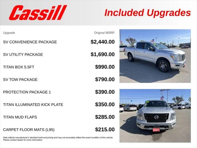 2020 Nissan Titan Crew Cab SV 4x4