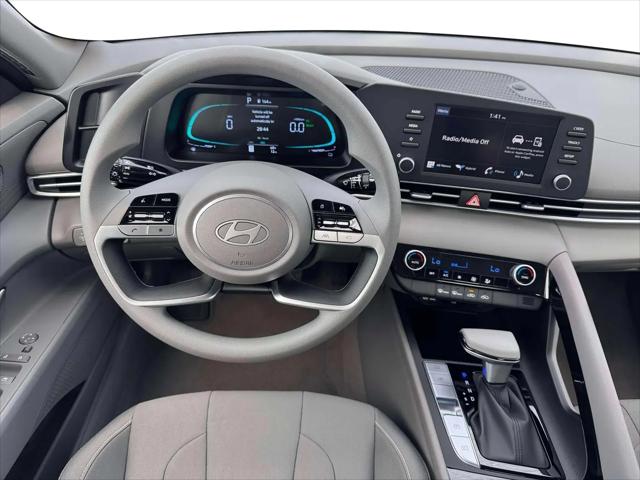 2026 Hyundai Elantra Hybrid Blue