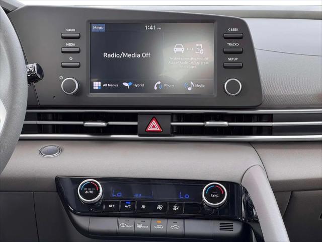 2026 Hyundai Elantra Hybrid Blue