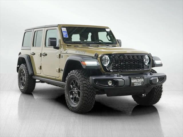 2025 Jeep Wrangler 4-Door Willys 4x4