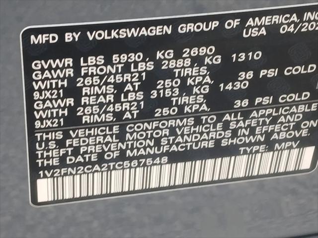 2026 Volkswagen Atlas SEL Premium R-Line