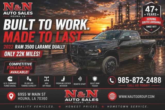 2022 Ram 3500 Limited Crew Cab 4x4 8' Box for sale in Houma, LA