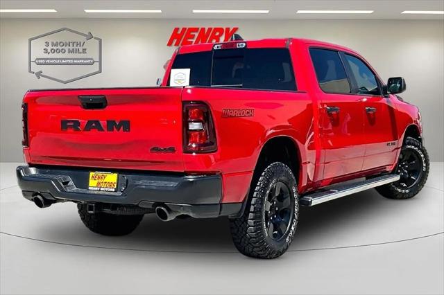 2025 Ram 1500 Warlock Crew Cab 4x4 5'7" Box
