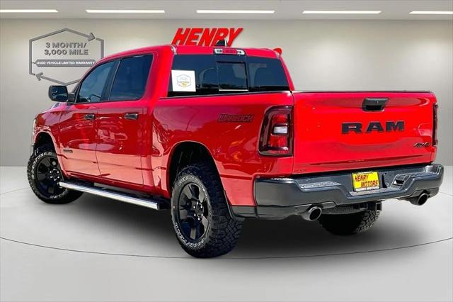 2025 Ram 1500 Warlock Crew Cab 4x4 5'7" Box