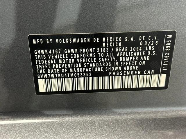 2026 Volkswagen Jetta SE
