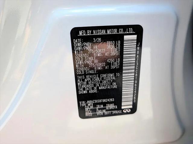 2026 INFINITI QX80 AUTOGRAPH AWD