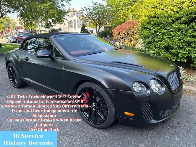 2011 Bentley Continental Supersports Supersports Convertible AWD for sale in Arlington, VA