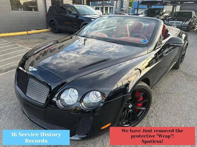 2011 Bentley Continental Supersports Supersports Convertible AWD for sale in Arlington, VA