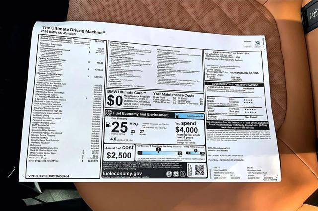 2026 BMW X5 xDrive40i