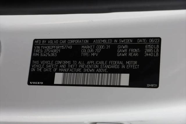 2024 Volvo XC90 B6 Ultimate Bright Theme 7-Seater