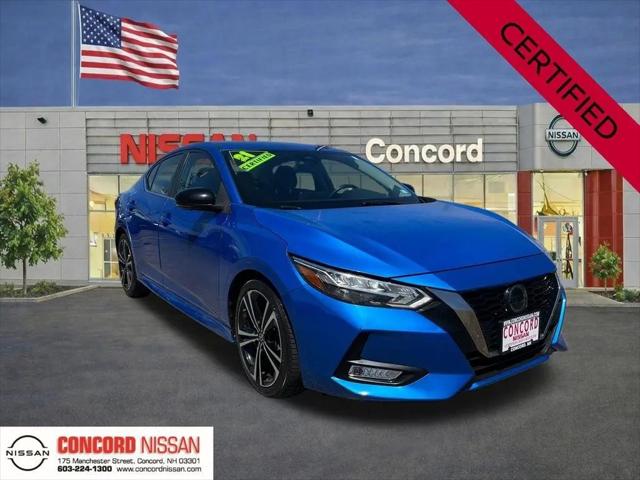 2021 Nissan Sentra SR Xtronic CVT for sale in Concord, NH