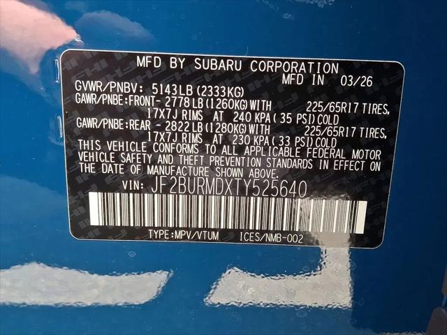 2026 Subaru Outback Wilderness