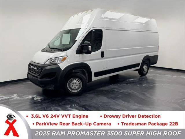 2025 Ram ProMaster Cargo Van Tradesman Super High Roof 159" WB EXT w/Pass Seat for sale in Jackson, MI