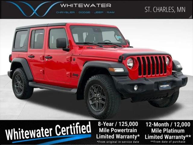 2024 Jeep Wrangler 4-Door Sport S 4x4 for sale in St Charles, MN