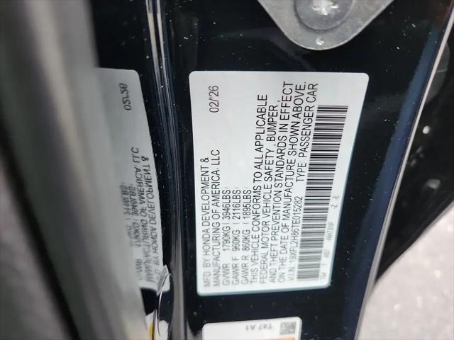 2026 Honda Civic Sport