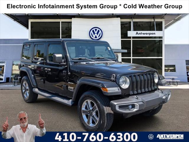 2018 Jeep Wrangler Unlimited Sahara 4x4 for sale in Pasadena, MD
