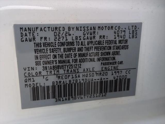 2026 Nissan Sentra S
