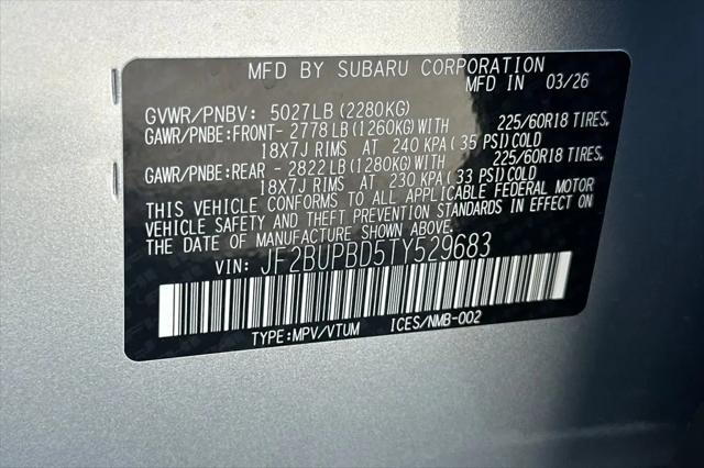 2026 Subaru Outback Premium