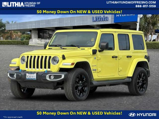 2023 Jeep Wrangler 4xe Sahara 4x4 for sale in Fresno, CA