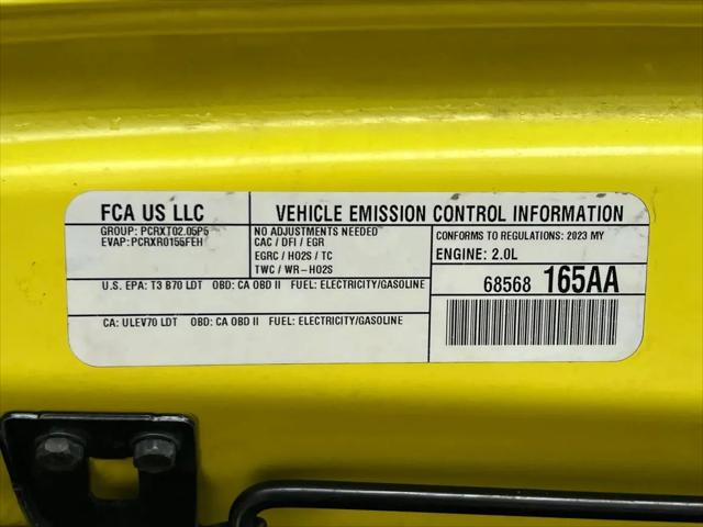 2023 Jeep Wrangler 4xe Sahara 4x4
