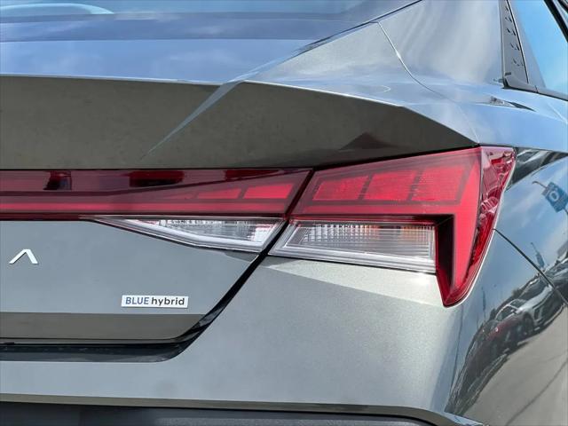 2026 Hyundai Elantra Hybrid Blue