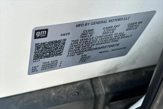 2025 Chevrolet Tahoe 4WD LT