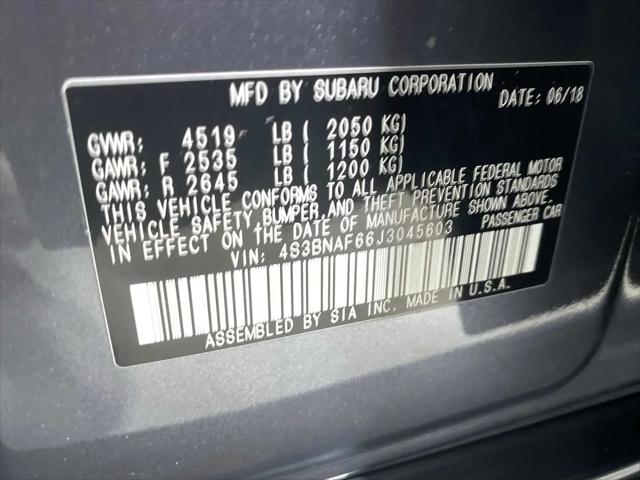 2018 Subaru Legacy 2.5i Premium