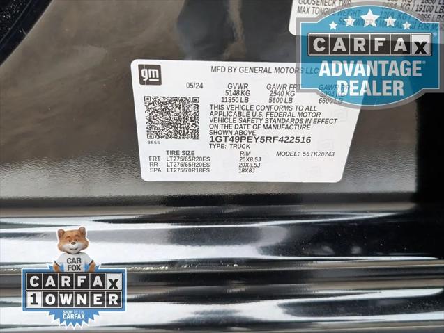2024 GMC Sierra 2500HD 4WD Crew Cab Standard Bed AT4