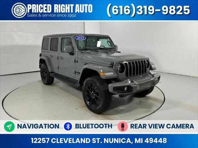 2022 Jeep Wrangler Unlimited High Altitude 4x4 for sale in Nunica, MI