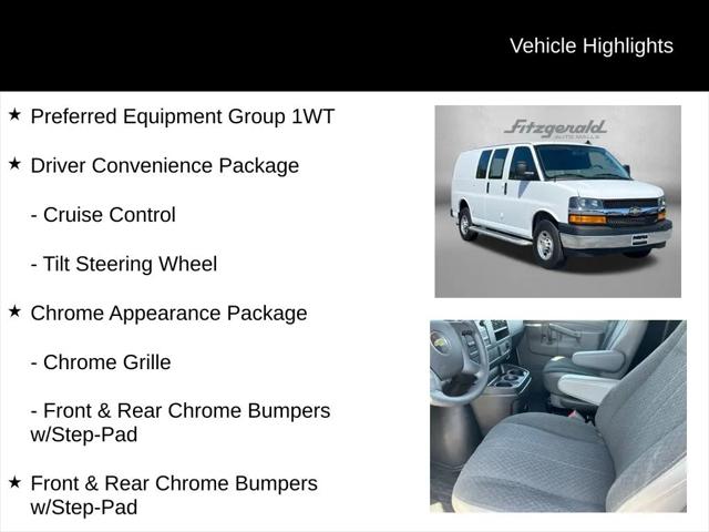 2024 Chevrolet Express Cargo Van RWD 2500 Regular Wheelbase WT