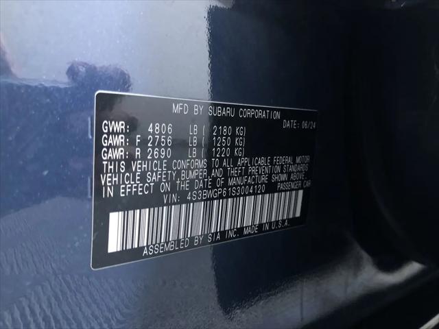 2025 Subaru Legacy Touring XT