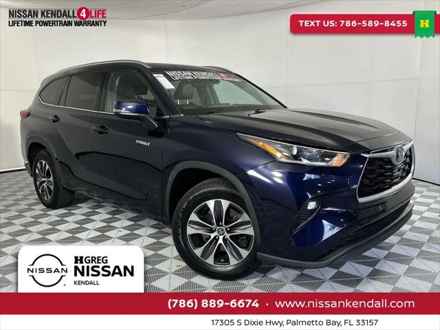 2021 Toyota Highlander Hybrid XLE for sale in Palmetto Bay, FL