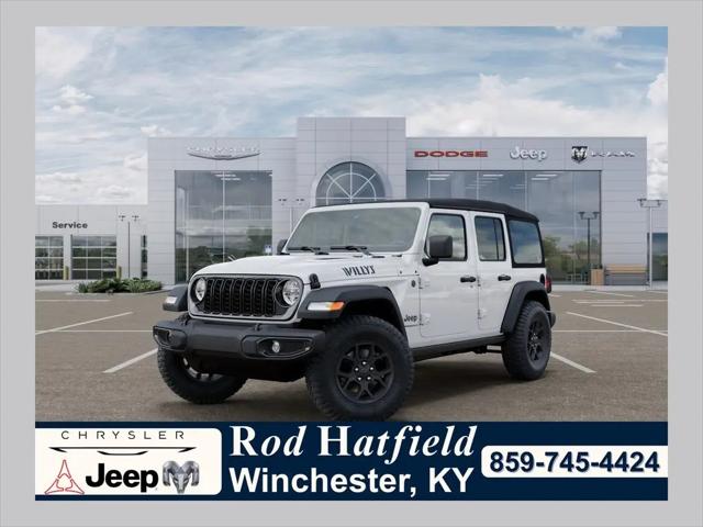 2026 Jeep Wrangler 4-Door Willys 4x4 for sale in Winchester, KY