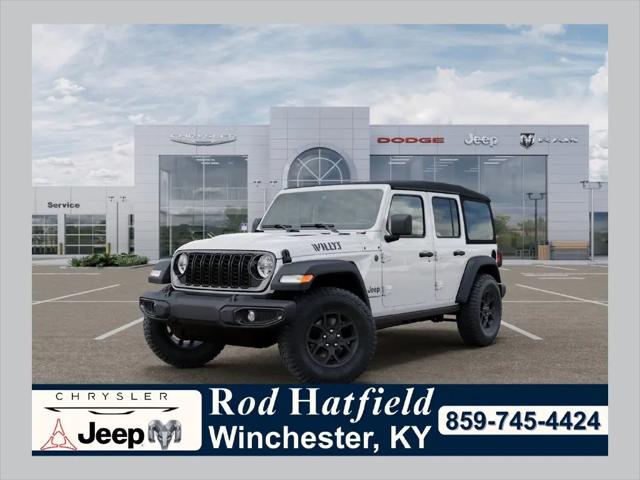 2026 Jeep Wrangler 4-Door Willys 4x4 for sale in Winchester, KY